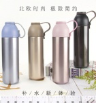 Silicone handle new stainless steel vacuum cup541