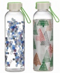 550ml Portable High Borosilicate Glass Water Bottle EK-G121