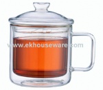 350ml double wall glass