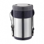 High quality stainless steels vacuum Insulated thermos jug 2 litre pots for food with spoon and fork