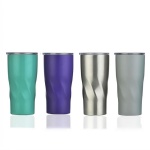20oz logo custom stainless steel beer tumbler cups with lids EK-S303
