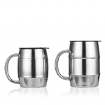 Beer barrel, stainless steel beer bottle and handle